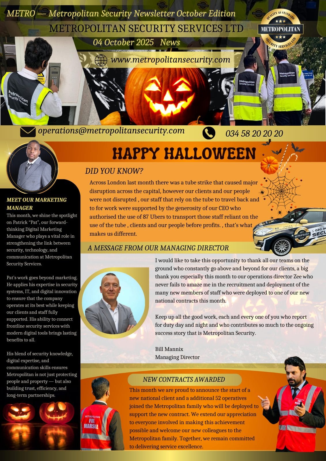 Security company London