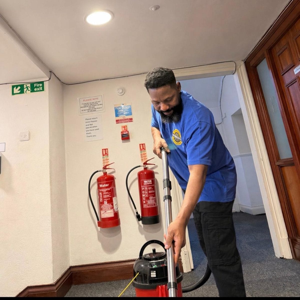 Metro cleaning team