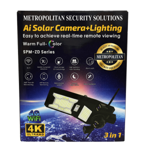 AI Solar Security Camera